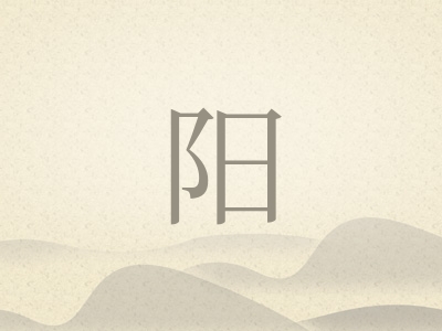 带阳字的男孩名字